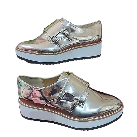 Aldo Shoes - Aldo Gold Platform shoes.  Size 8. 5